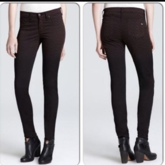 Rag & Bone Chevron Legging/Jegging - Picture 1 of 10